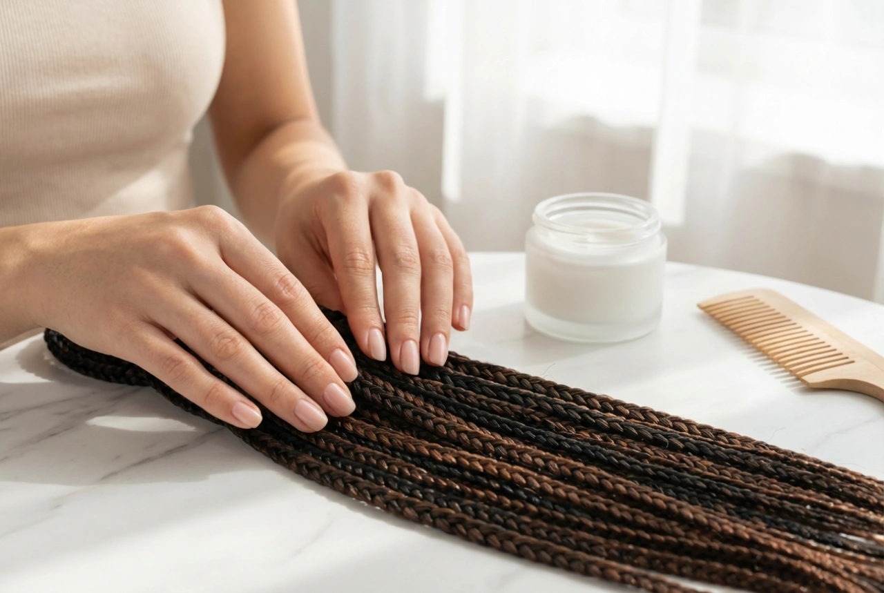 Penteados com tranças sintéticas: cuidados e estilização segura