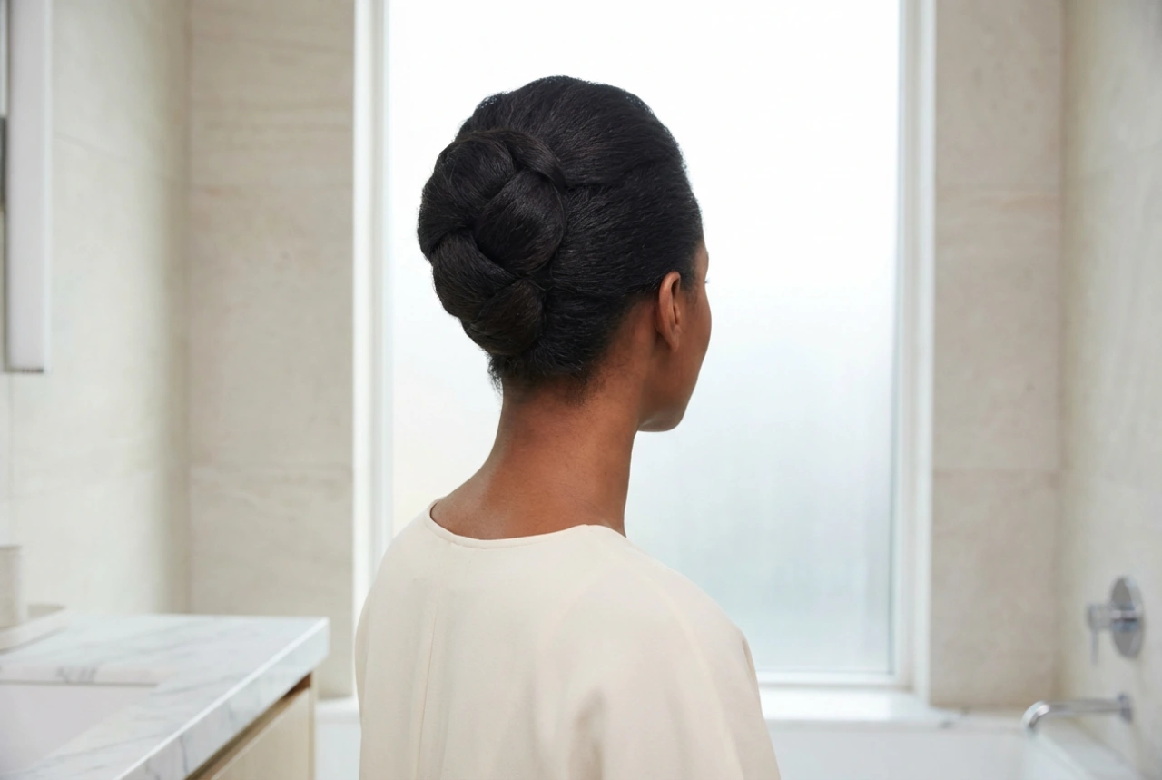 Coque em cabelo curto: penteado rápido com volume e sem grampos visíveis