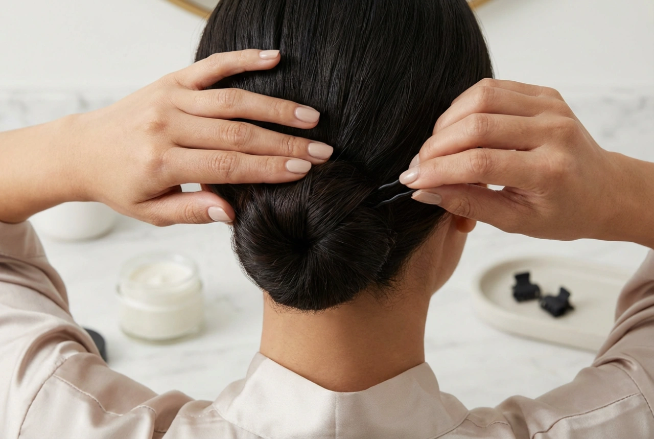Penaos ober ur chignon war vlev berr a bad an devezh-pad