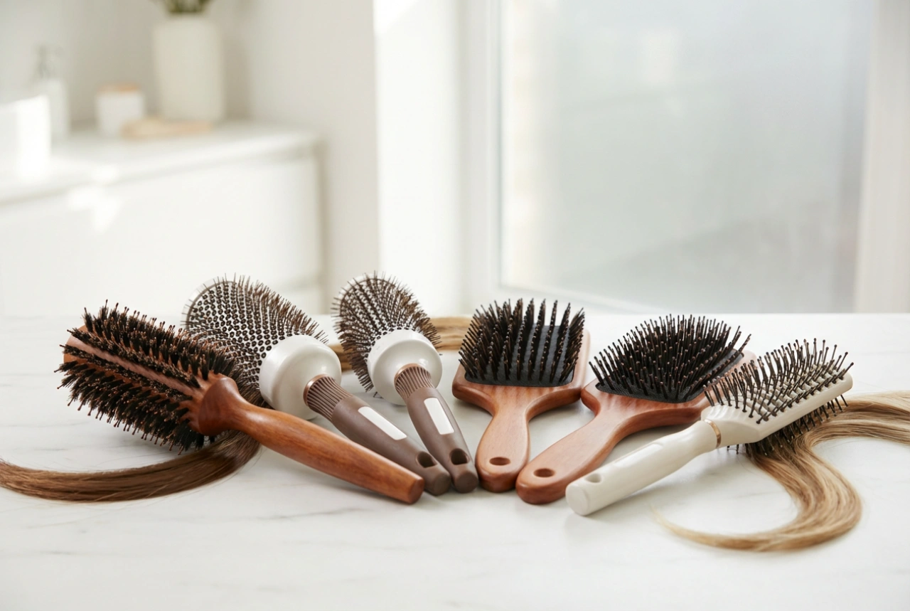 Escova de cabelo para modelagem: como escolher o formato e modelar diferentes comprimentos