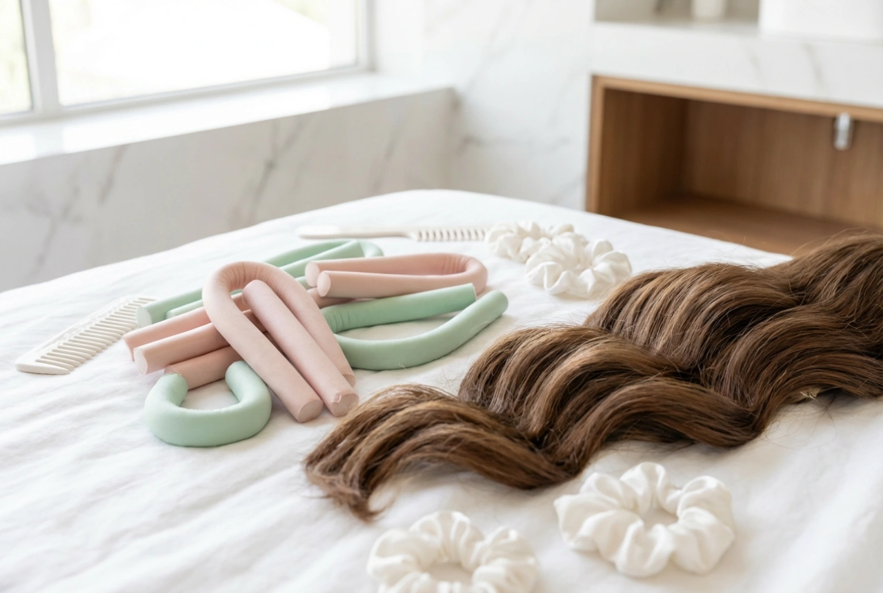 Bobes de cabelo largos: volume e ondas grandes sem calor