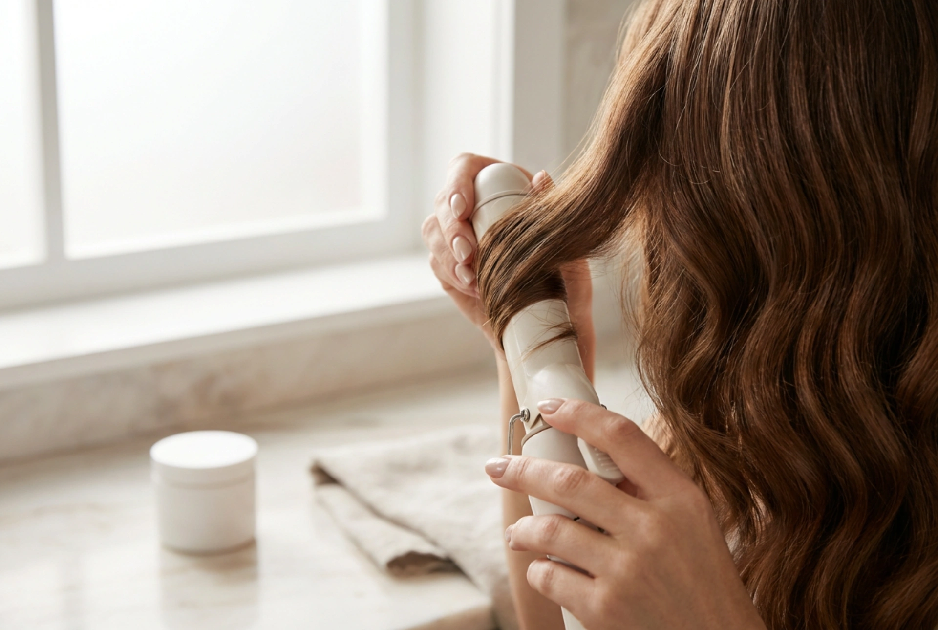 Modelador de cachos grosso: ondas grandes e volume passo a passo