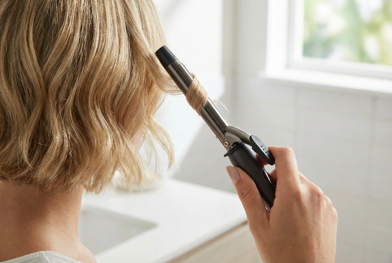 Mini modelador para cabelos curtos: ondas delicadas em poucos minutos