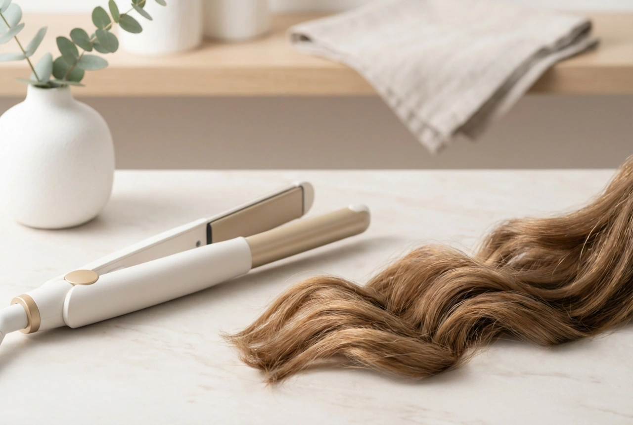 Frisador de Cabelo Automático: Textura e Volume Sem Vincos