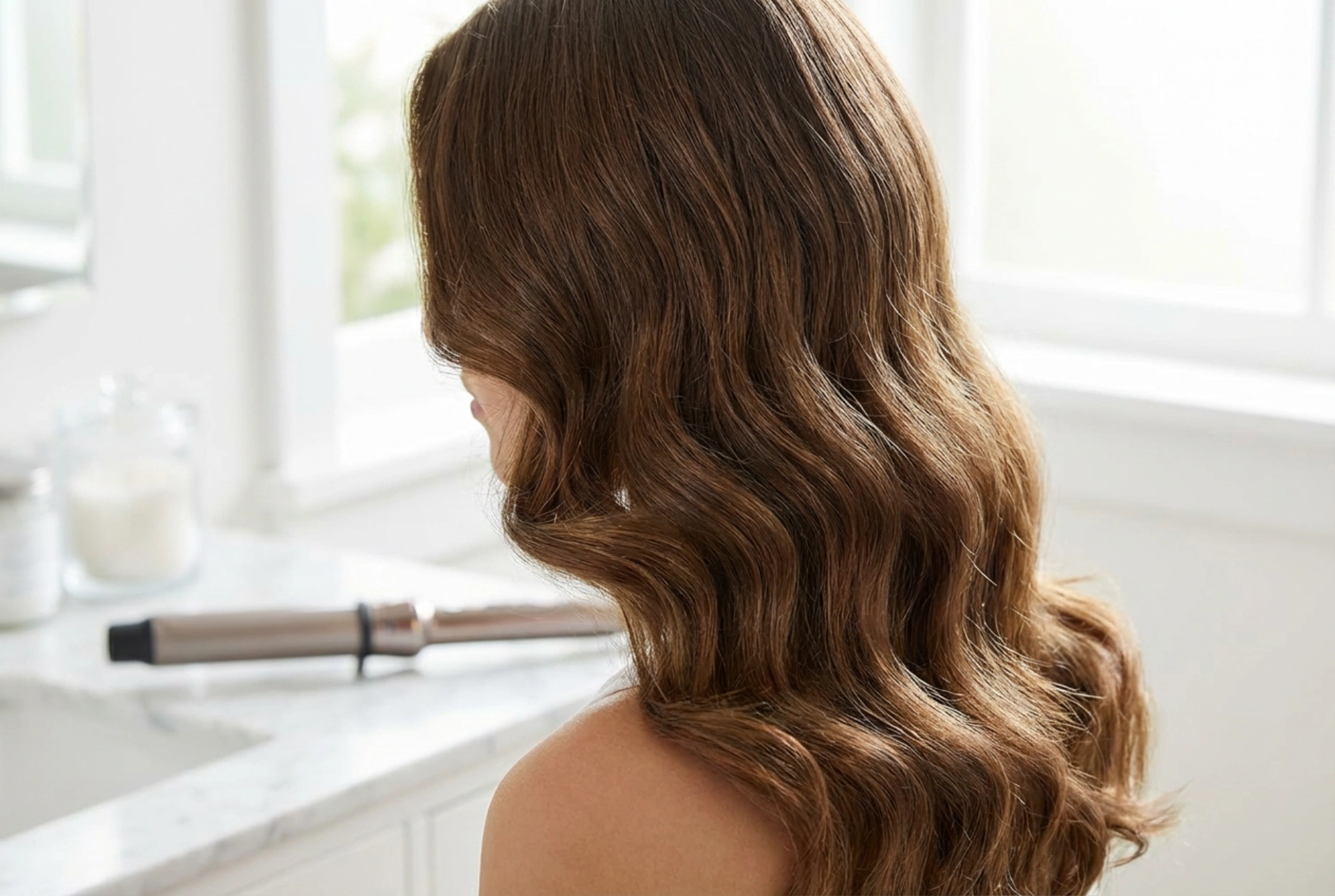 Modelador de cachos de 45 mm: ondas grandes e volume sem marcas