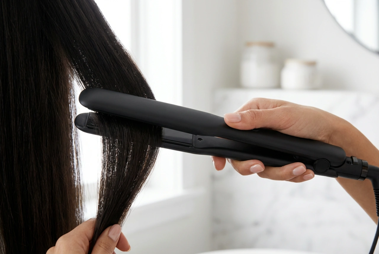 Prancha de cabelo larga: quando escolher placas maiores e como alisar o cabelo rapidamente