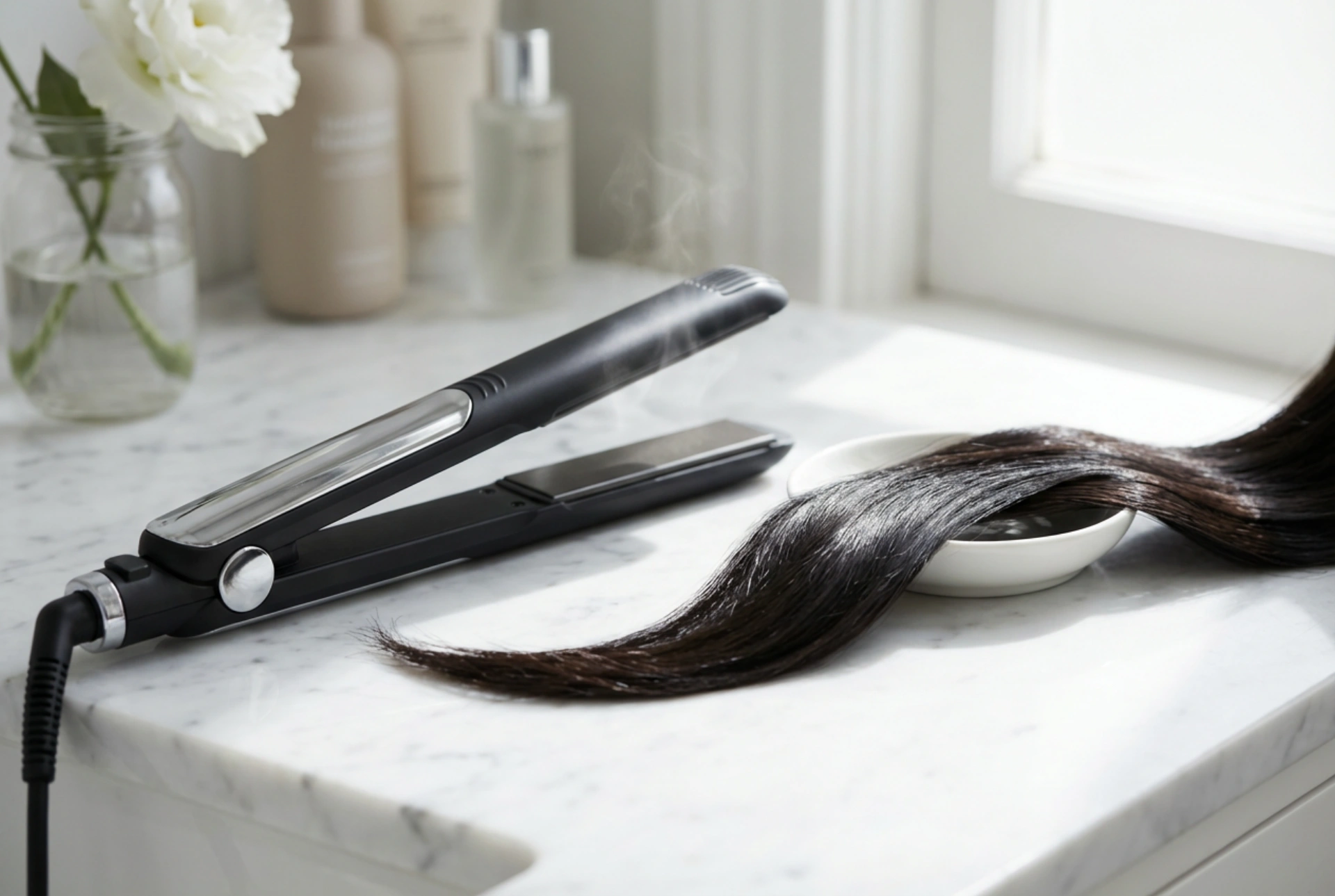 Chapinha com Queratina e Ionização: Cabelos Lisos, com Brilho e Menos Frizz