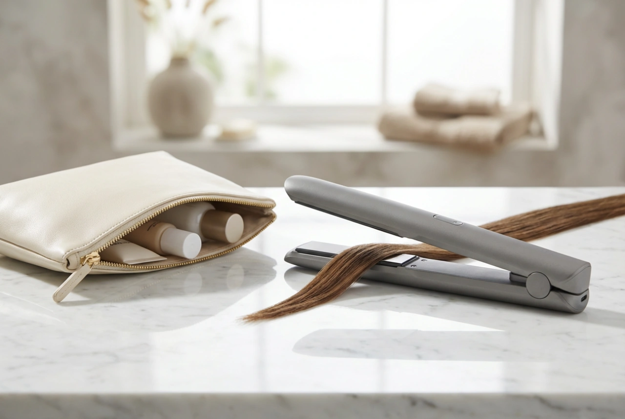 Mini chapinha sem fio: retoques rápidos no penteado fora de casa