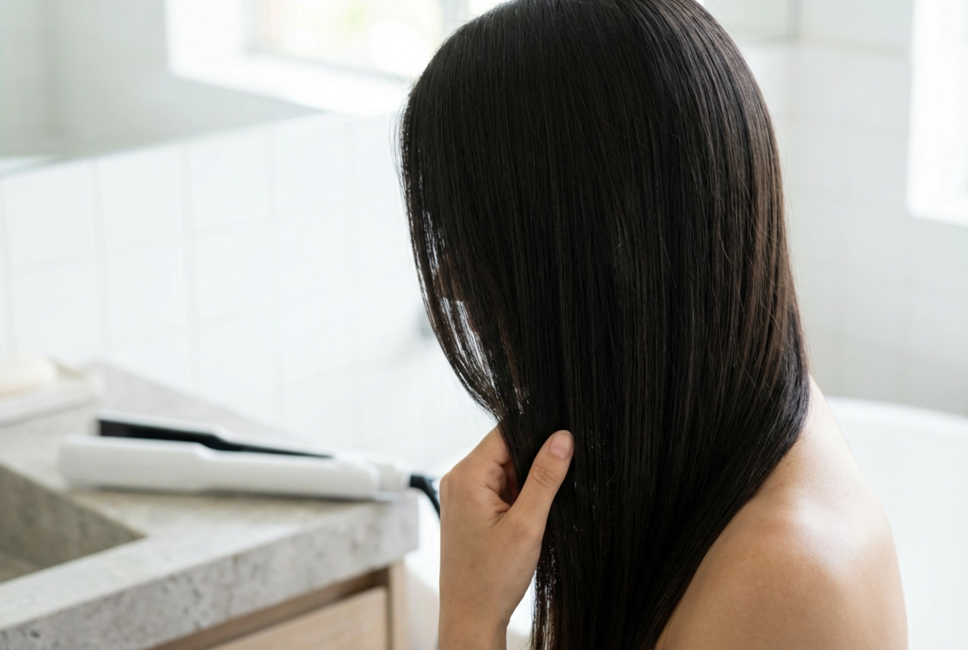 Chapinha de queratina: fios lisos, brilho e proteção contra altas temperaturas