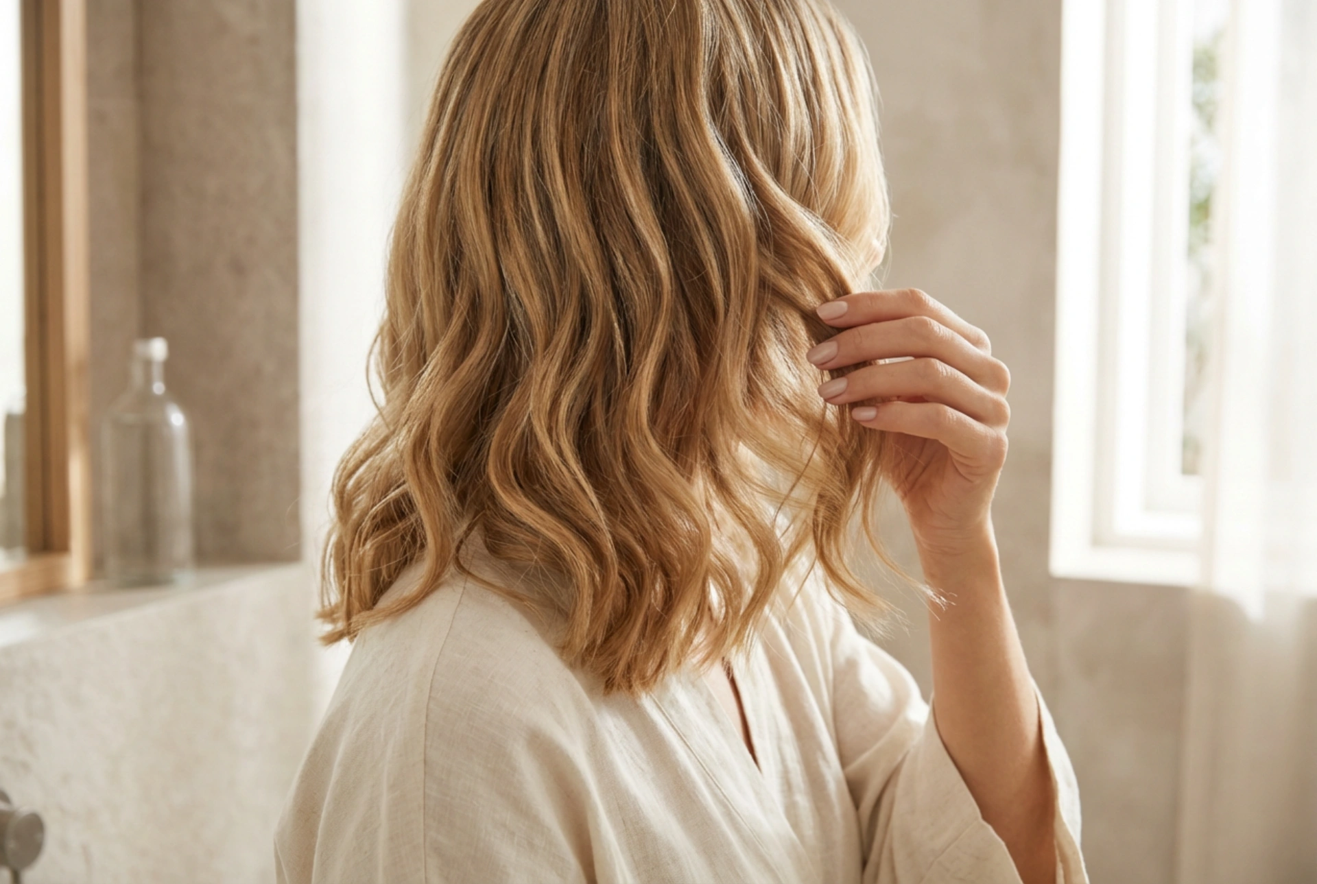 Modelador de cachos triplo: ondas praianas rápidas e fixação duradoura sem frizz