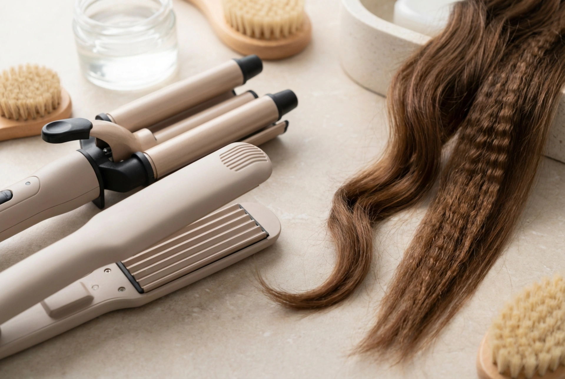 Ondulador e frisador de cabelo: quando escolher cada um e como usar