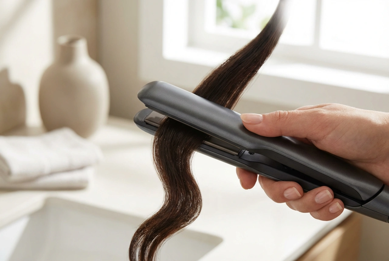 Como Cachear o Cabelo com a Chapinha: A Técnica da Torção