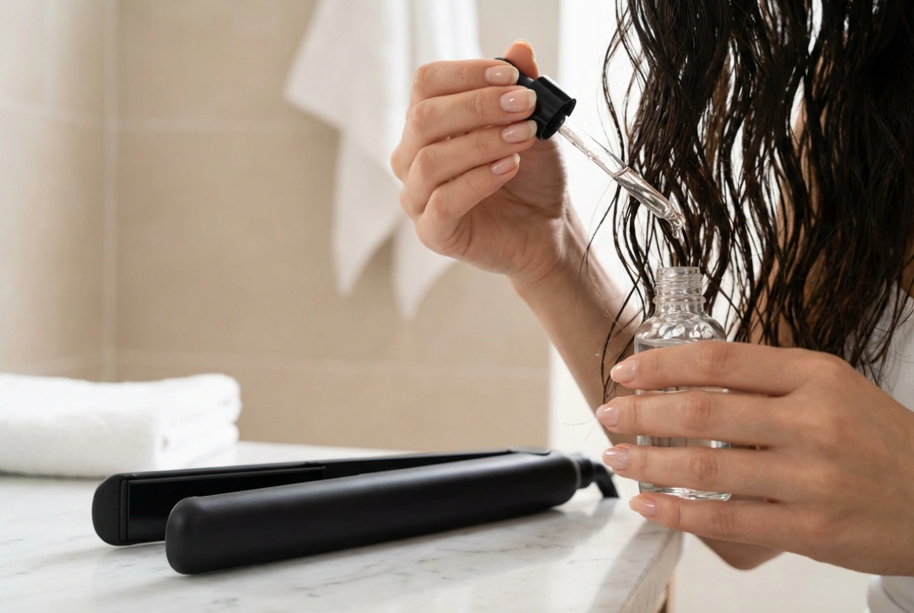 Chapinha em cabelo úmido: quando usar e como proteger os fios