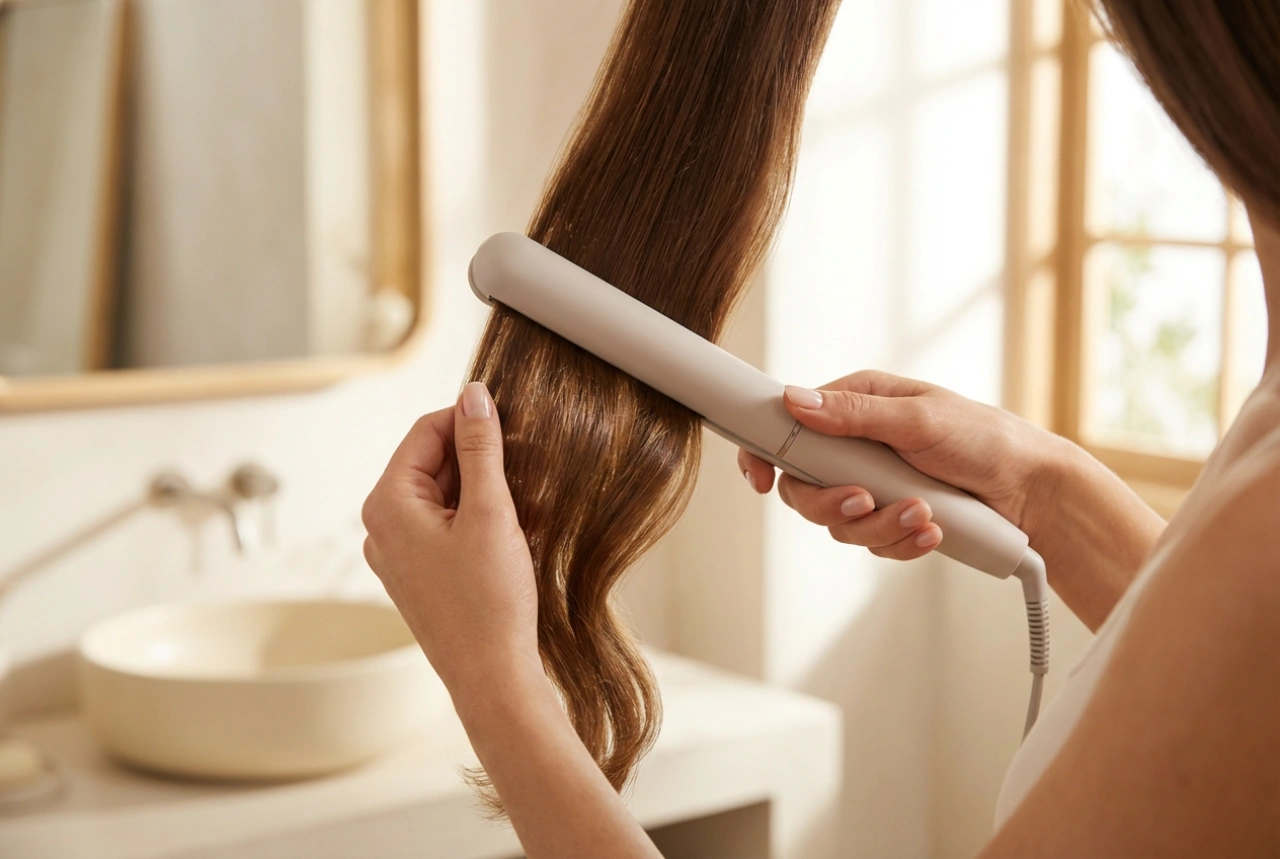 Modelagem com secador 5 em 1: volume, ondas e um acabamento liso
