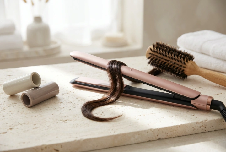 Ondas em S no cabelo: escova, chapinha e rolos