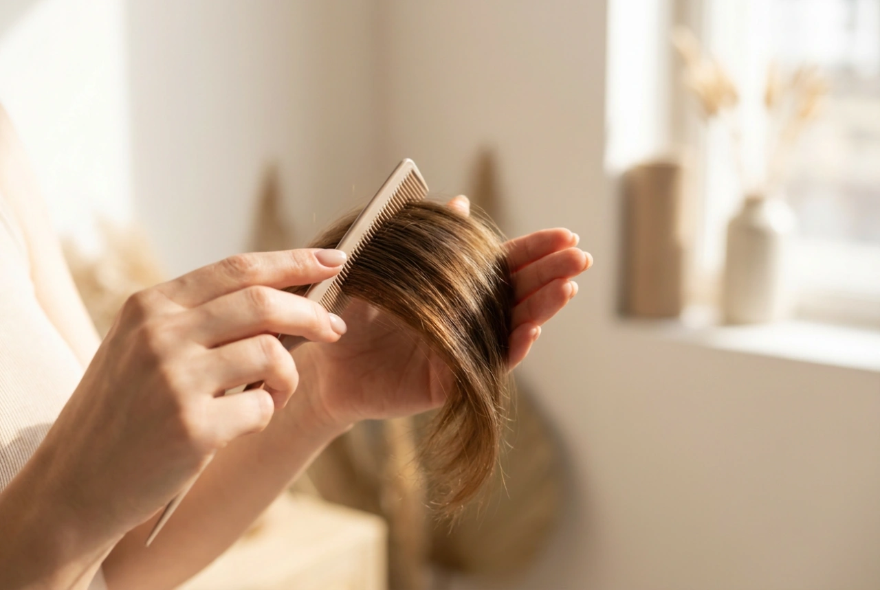 Desfiar o cabelo passo a passo: volume sem danos