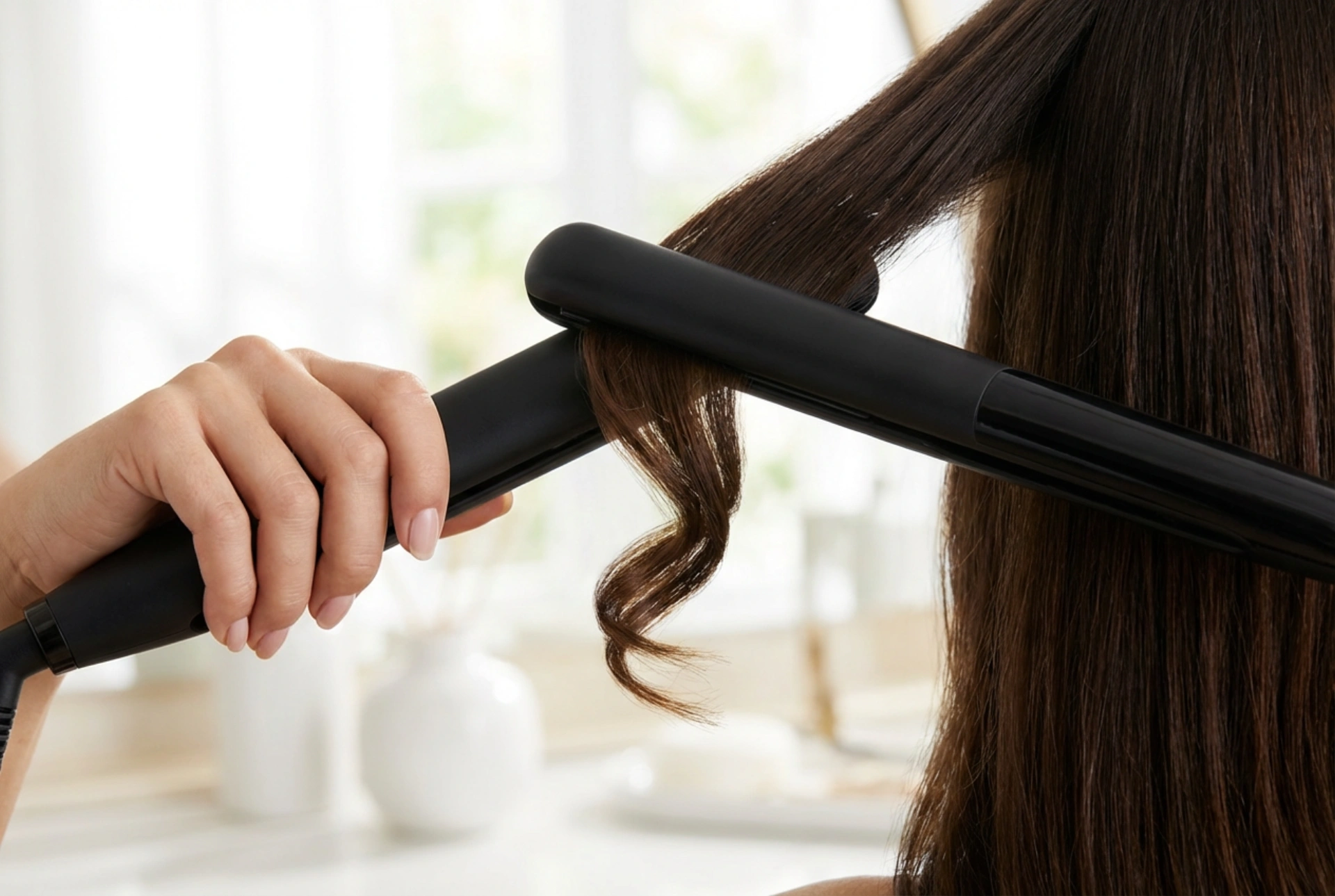 Como cachear o cabelo com a chapinha: técnica, proteção e fixação