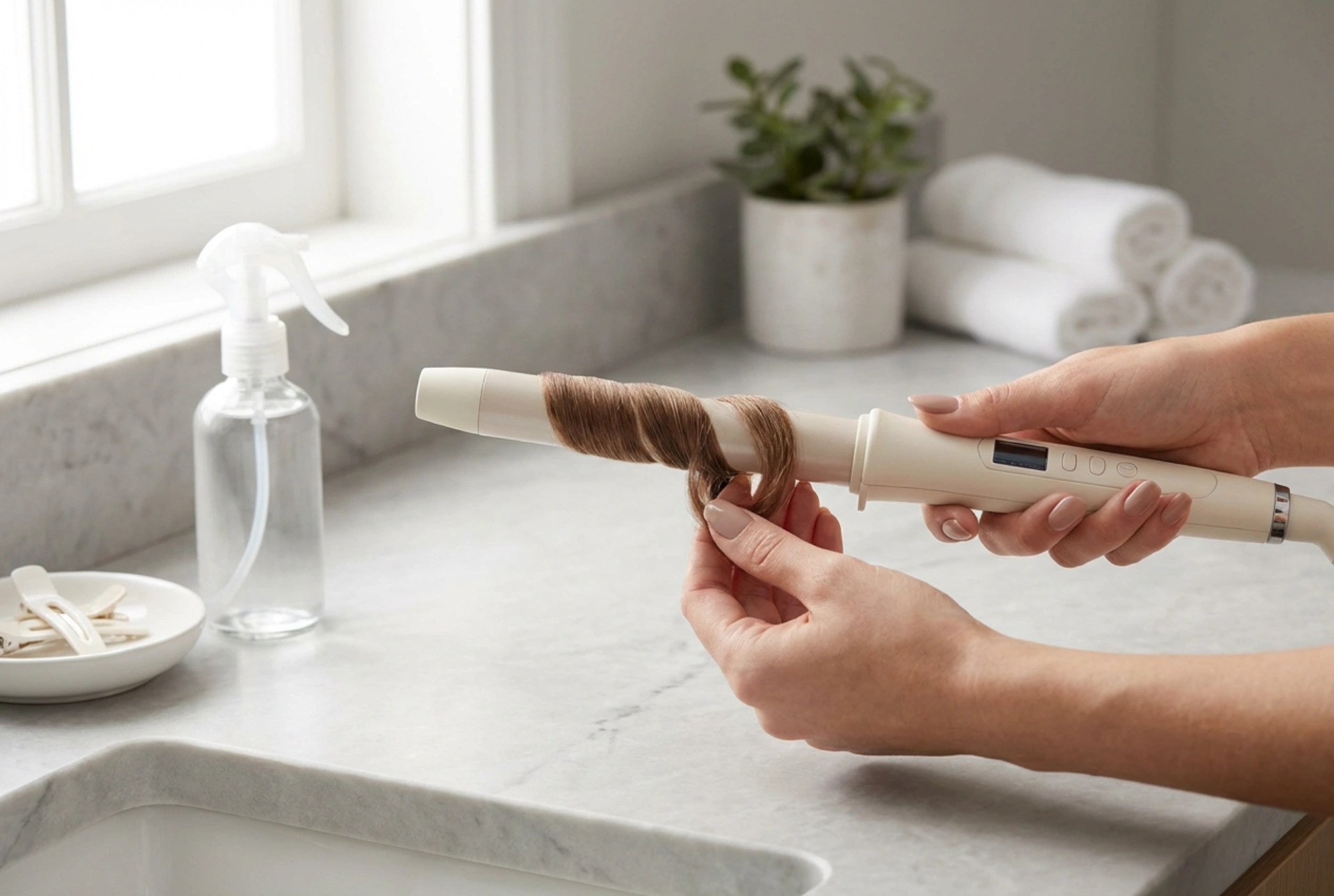 Como cachear o cabelo em casa: métodos, proteção térmica e erros a evitar