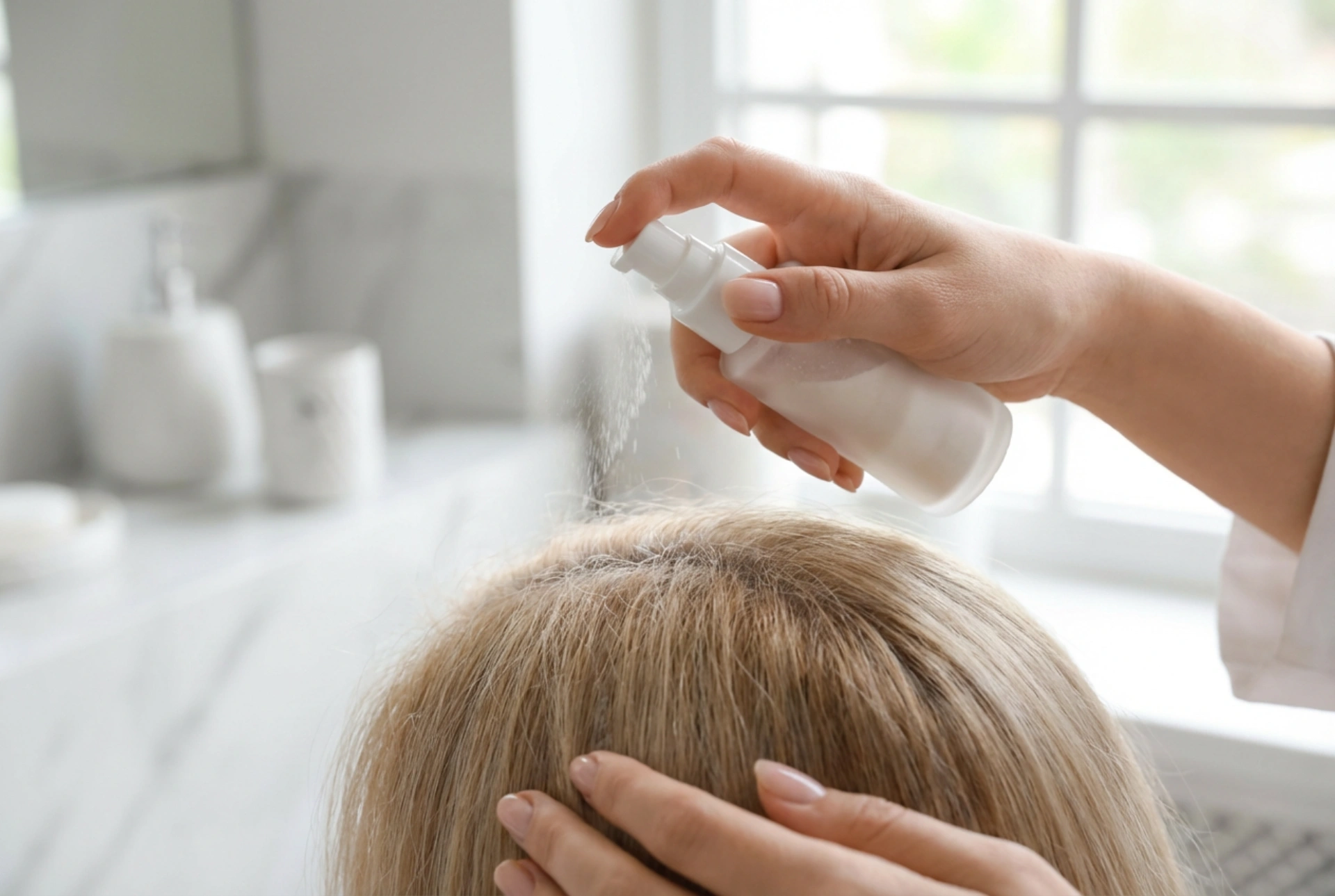 Como funciona o pó para cabelo com aplicador pump e como aplicá-lo