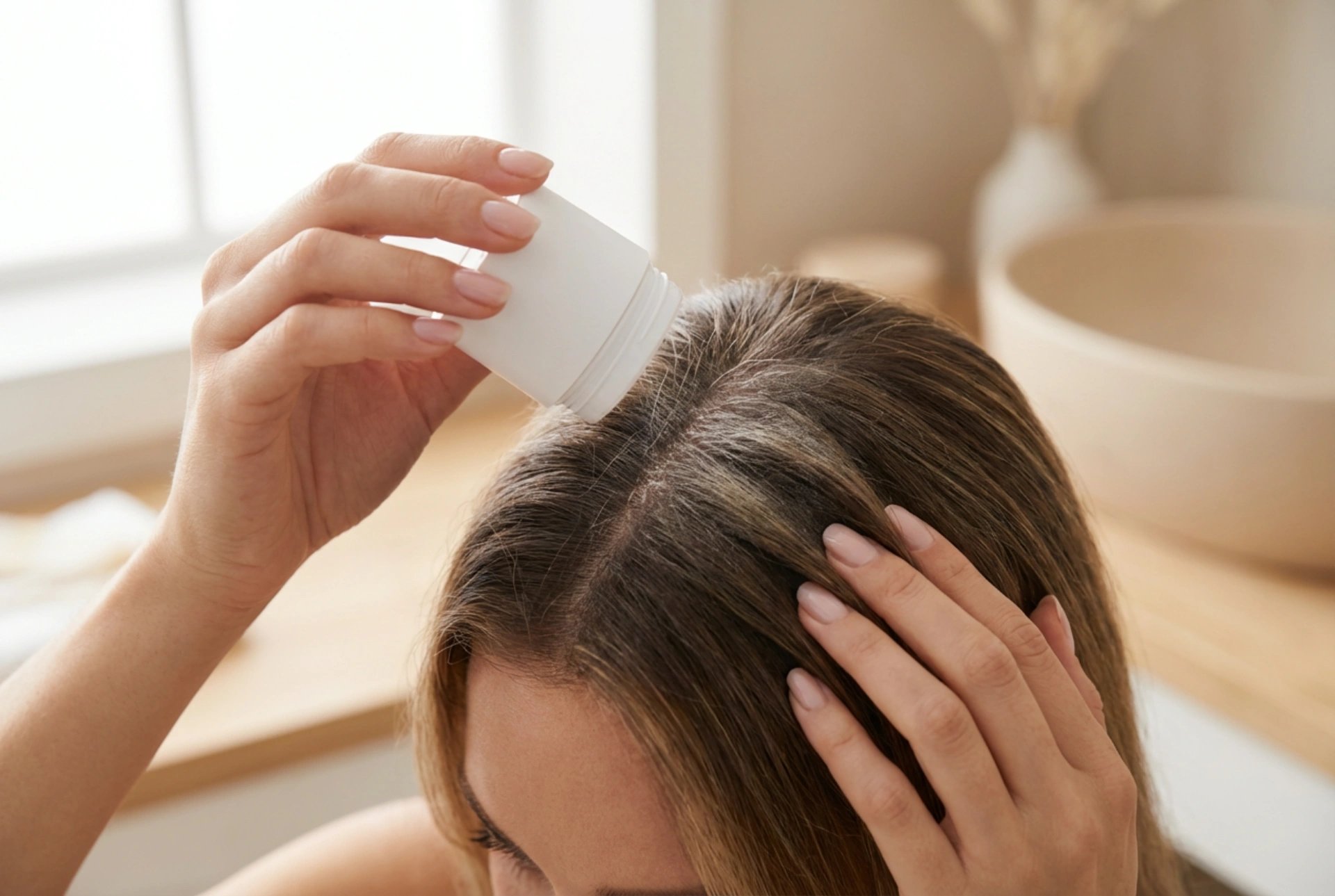 Pó para volume capilar: efeito push-up na raiz em 3 passos