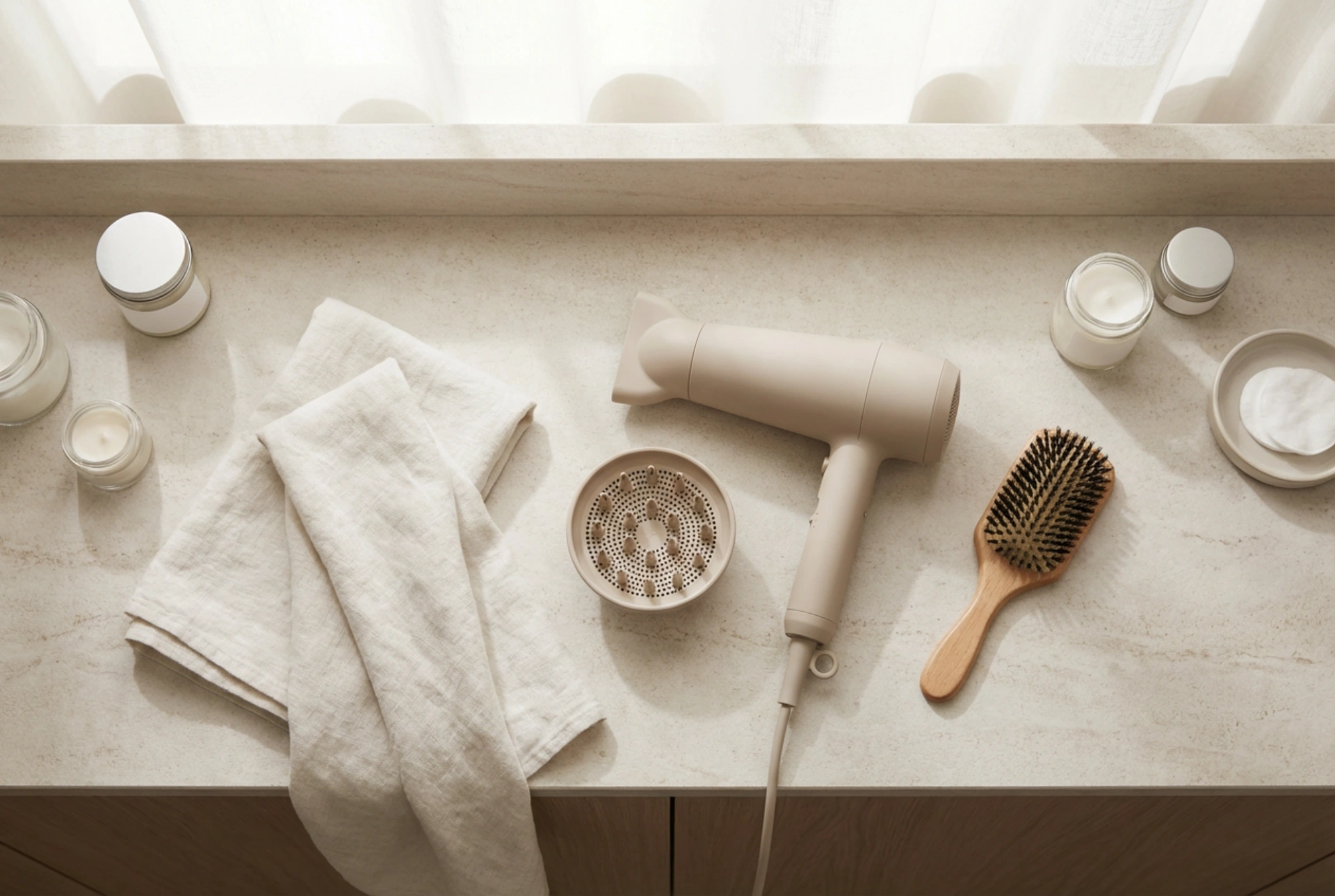 Secador de cabelo silencioso: secagem eficaz com menos ruído