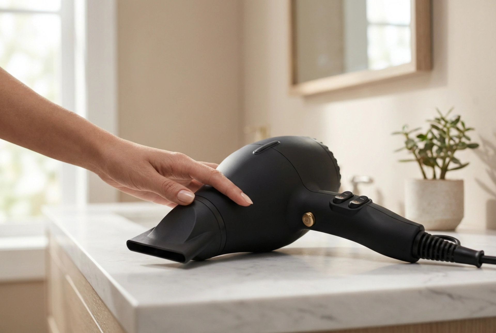 Secador profissional: configurações, bico concentrador e velocidade de secagem em casa