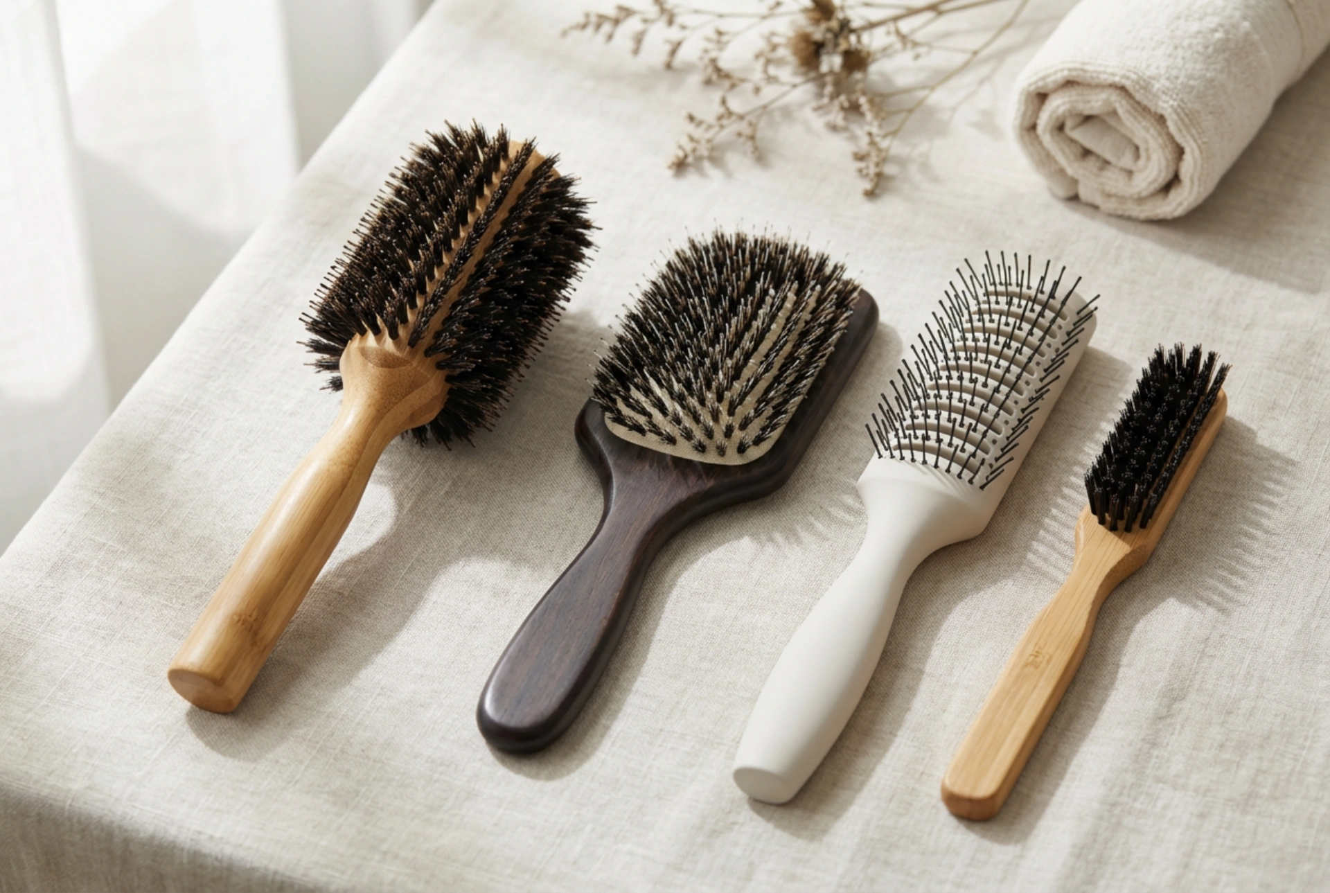 Escovas de cabelo profissionais: como escolher o formato, o diâmetro e as cerdas para a estilização