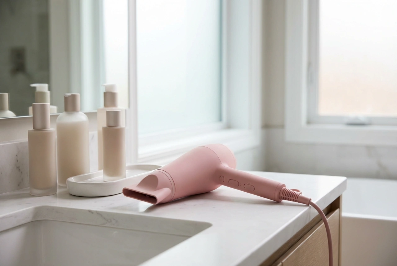 Ar sec'her-blev roz en un doare pleustrek: dibab an arventennoù ha sec'hañ e surentez