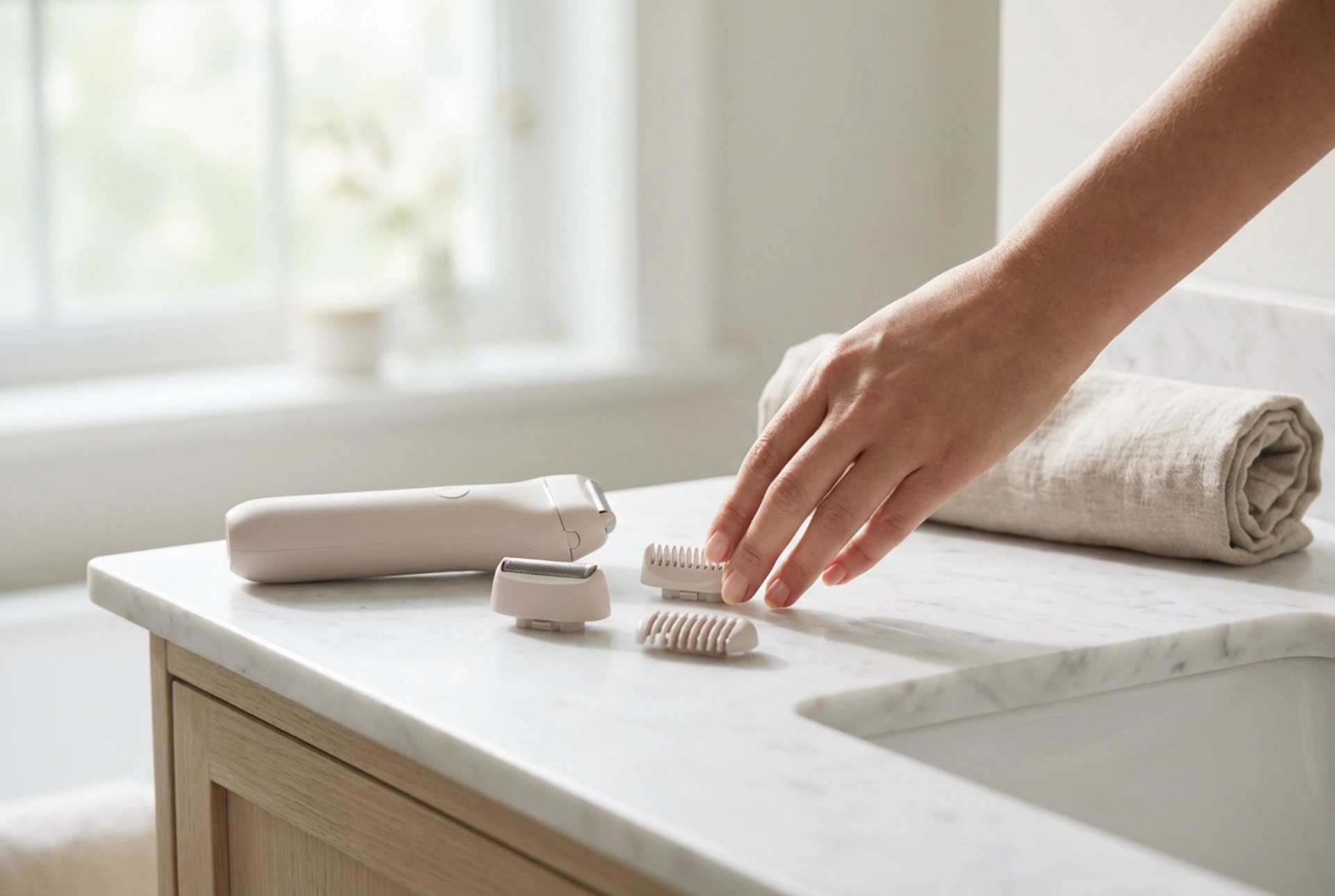 Aparelho de barbear feminino: como escolher os acessórios e depilar sem irritação