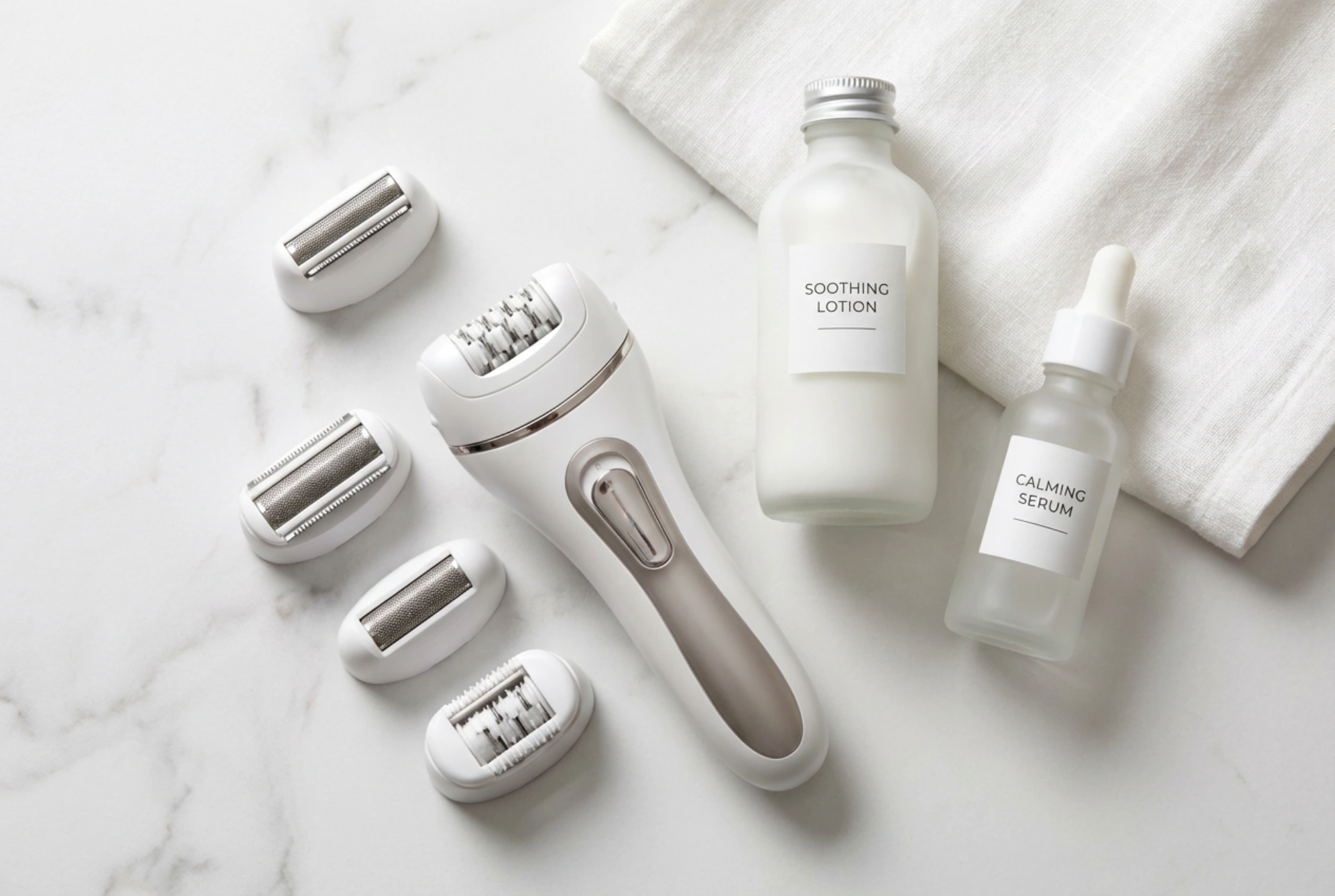 Epilatourioù tredan: dibab ar pennoù, teknik implijout ha preder ar c'hroc'hen