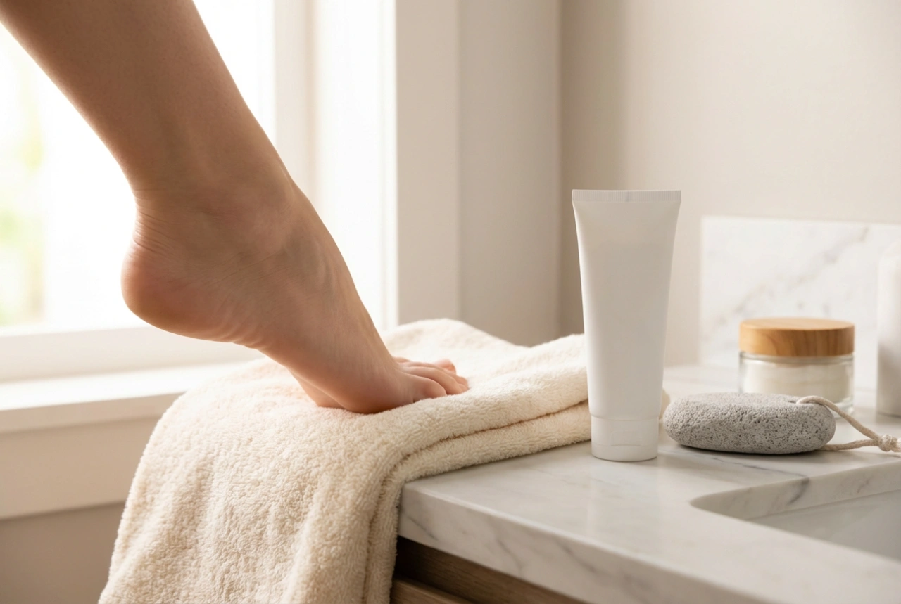 Calcanhares Rachados Pós-Verão: Tratamento Rápido em Casa