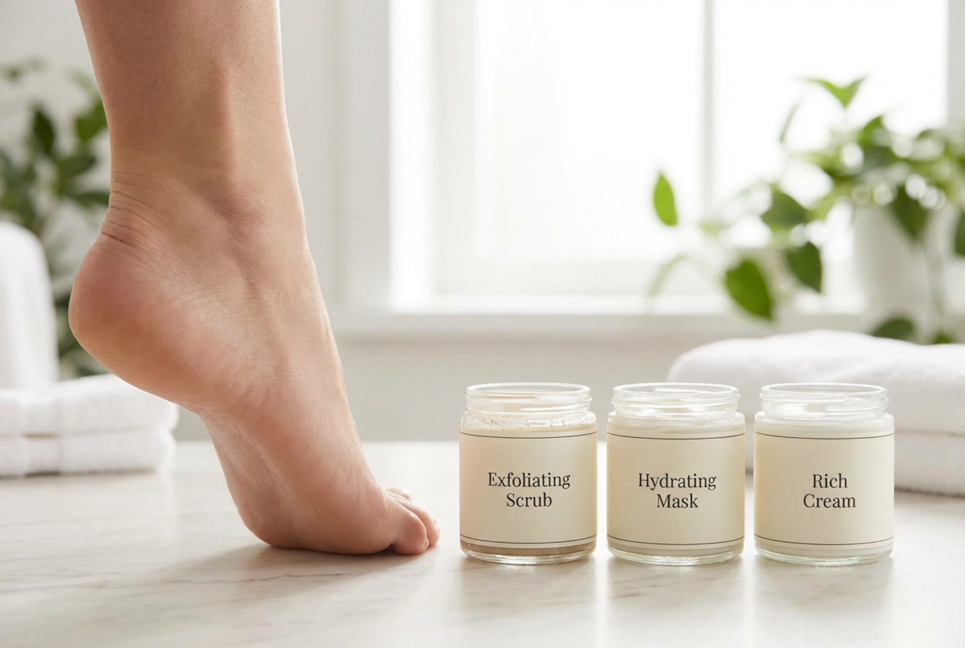 Como cuidar de calcanhares ressecados: esfoliante, máscara e creme com ureia