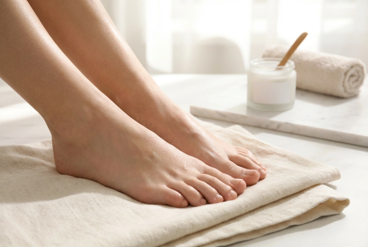 Máscara para os pés: hidratação, suavidade e aplicação simples em casa