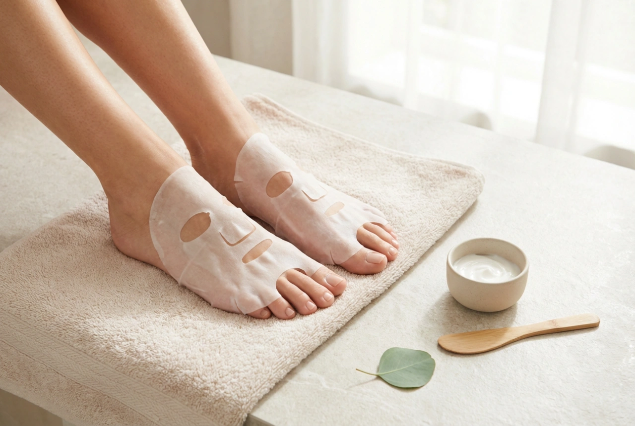 Máscaras para os pés: tipos, tempo de ação e como aplicar corretamente