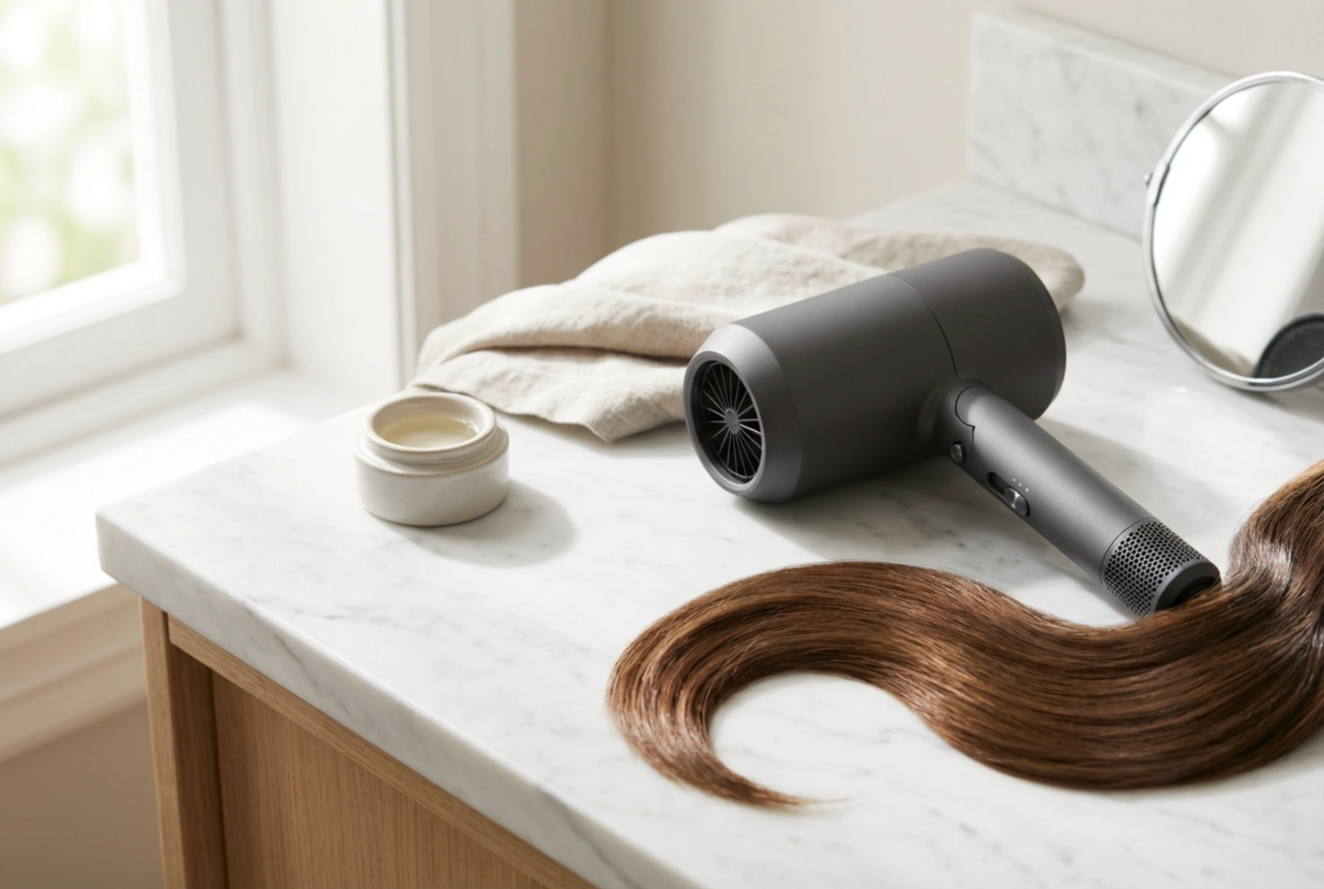 Secador de cabelo com ionização: acabamento liso e quando ligar o ionizador