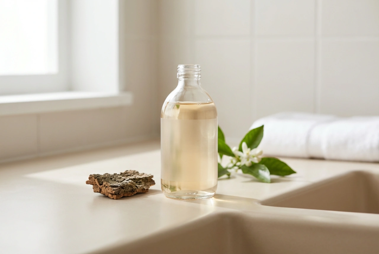 Sabonete Líquido Íntimo com Casca de Carvalho: Limpeza Suave e Uso