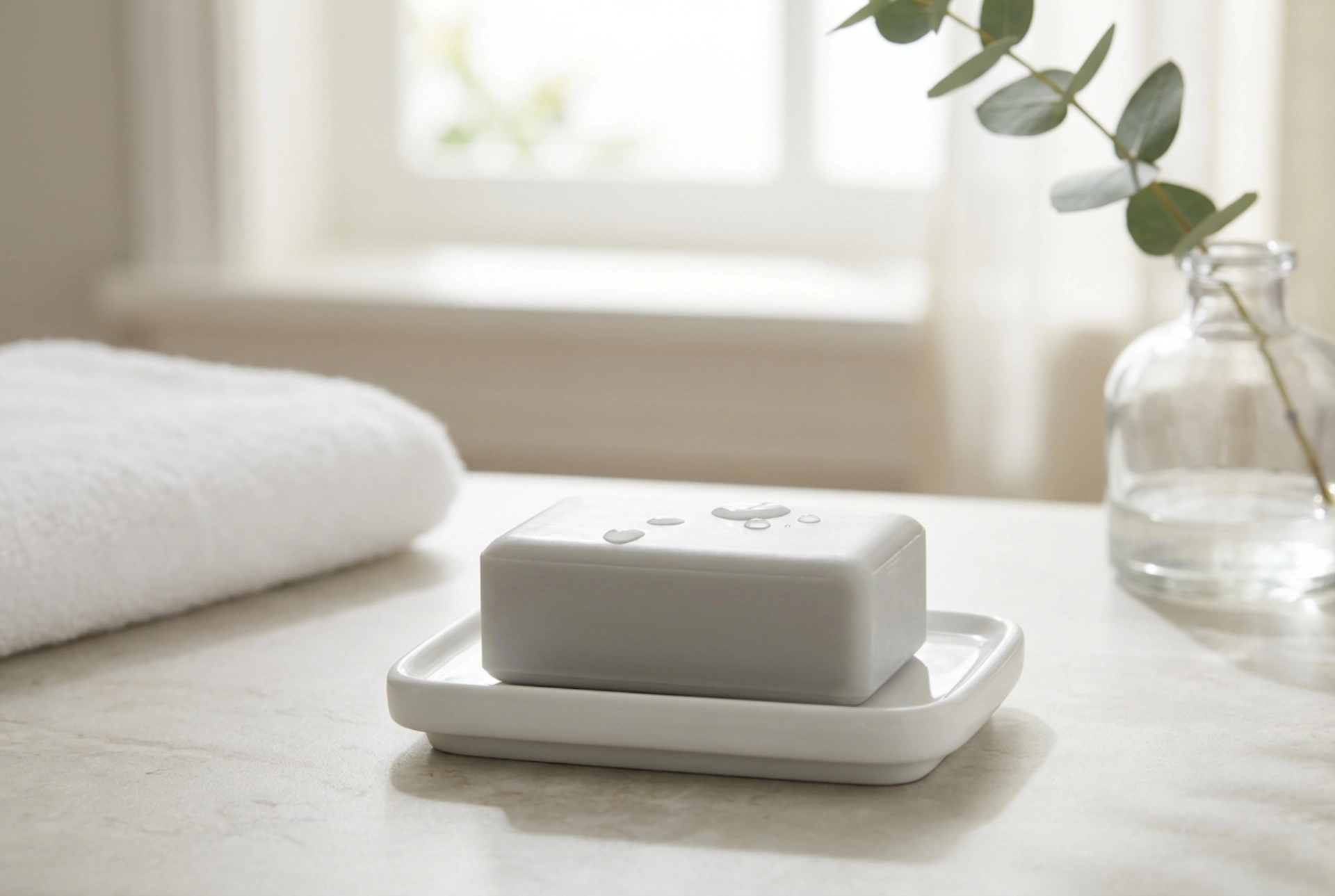 Sabonete cinza em barra: para que serve e como evitar o ressecamento da pele