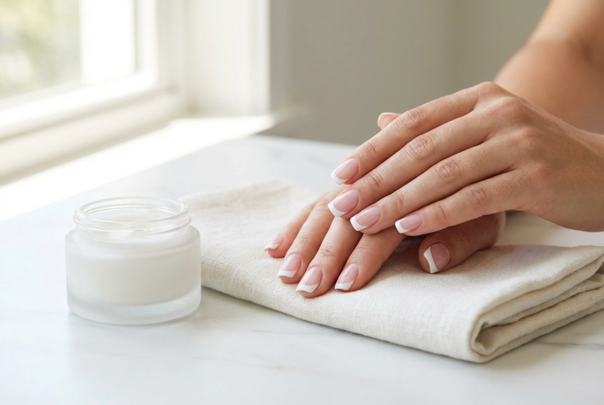 Manicure francesa: proporções da linha do sorriso e truques de aplicação