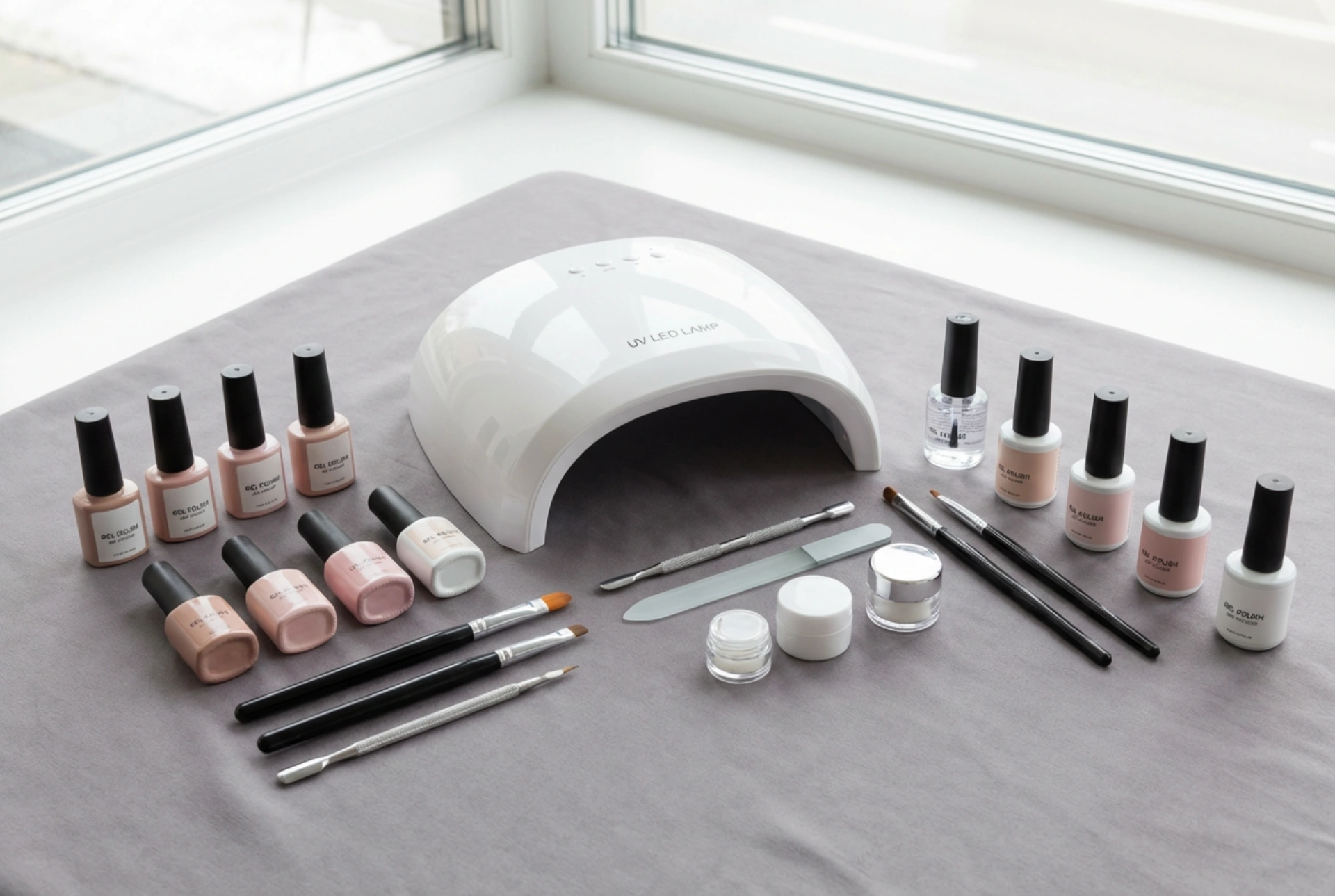 Kit para fazer unhas de gel: elementos e primeiros passos