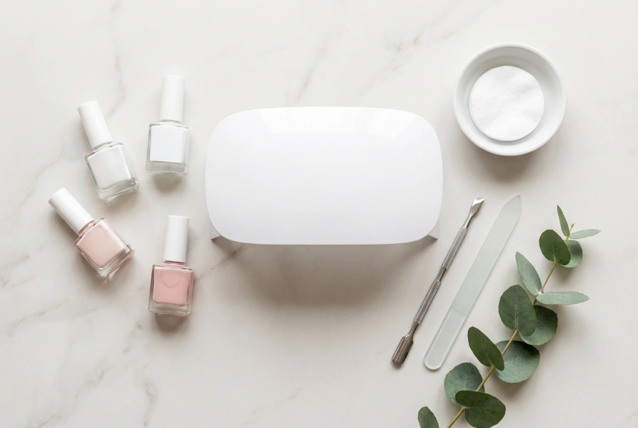 Guia do kit de manicure em gel: elementos e cabines