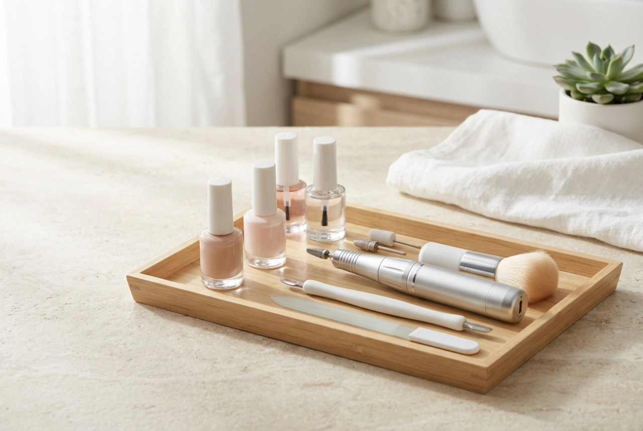 Como escolher um kit de unhas de gel com lixadeira elétrica: componentes e ergonomia