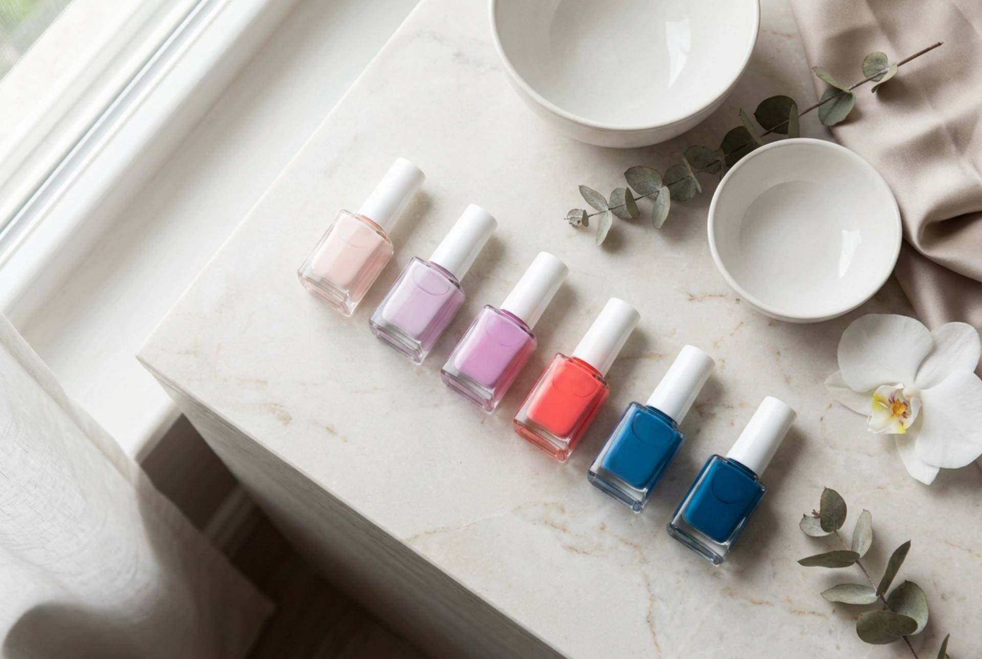 Vernizes híbridos: kits, seleção de cores e tamanhos