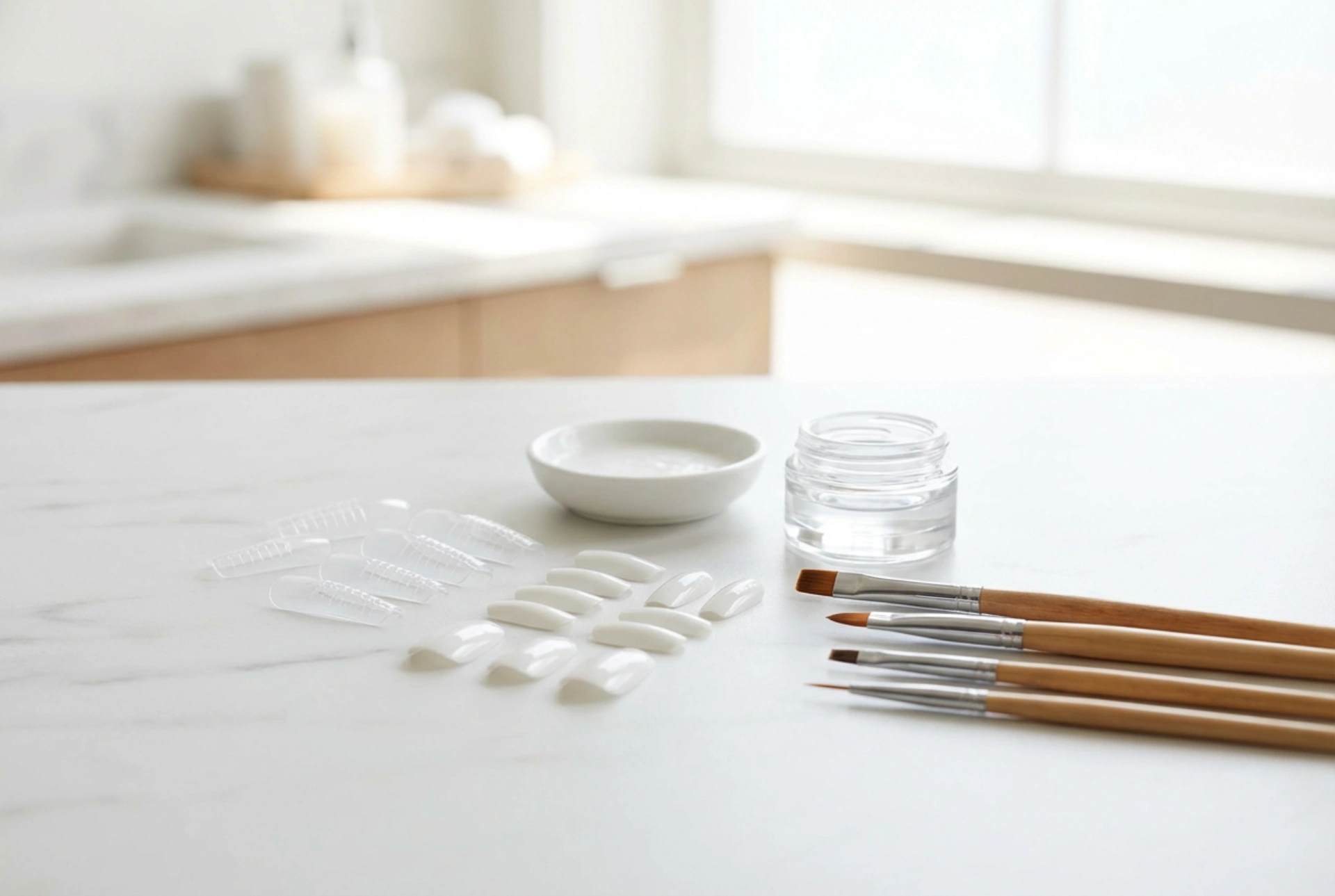 Acessórios para extensão de unhas: moldes, tips e técnica