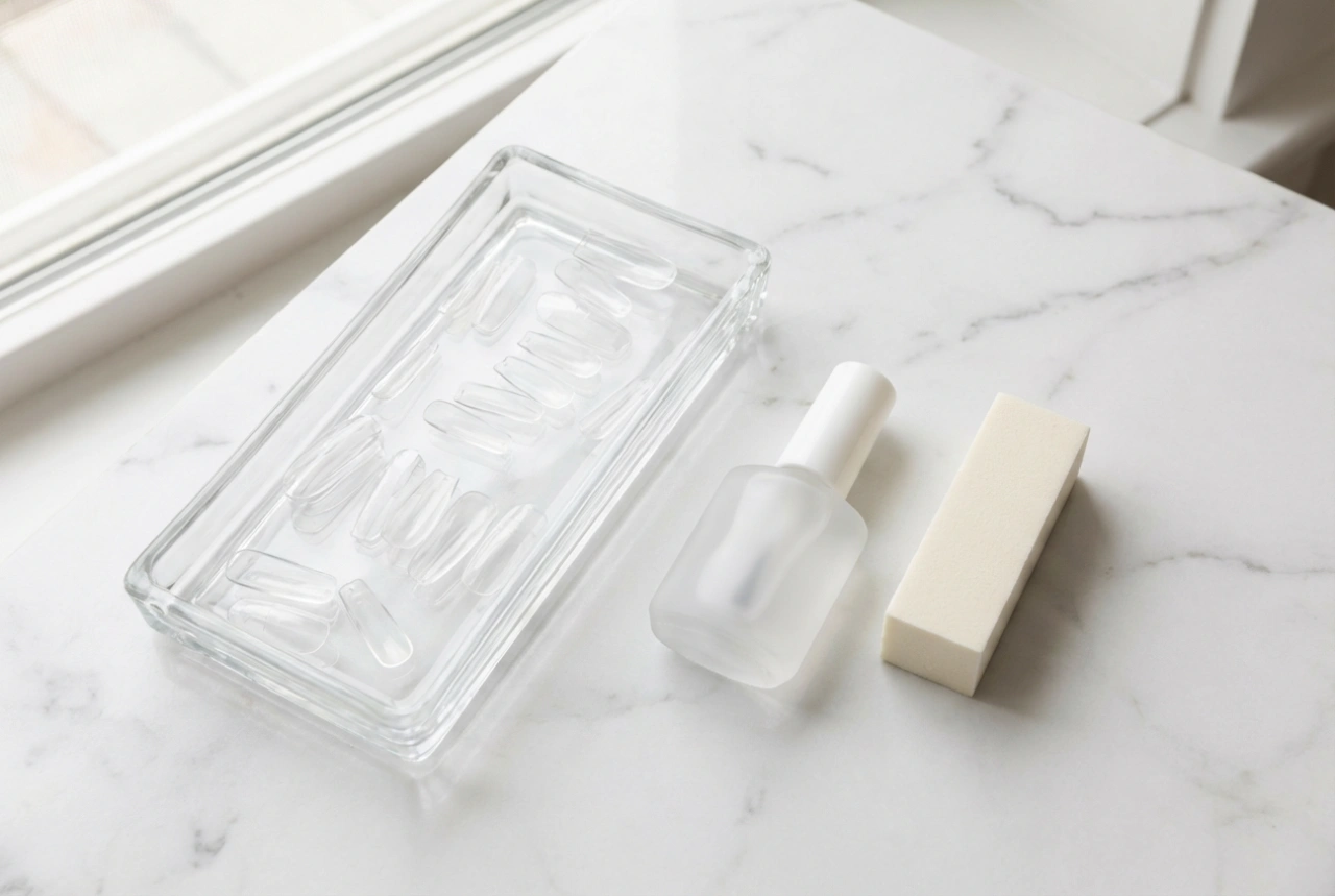 Kit de alongamento de unhas com tips: o que comprar e como colar sem marcas