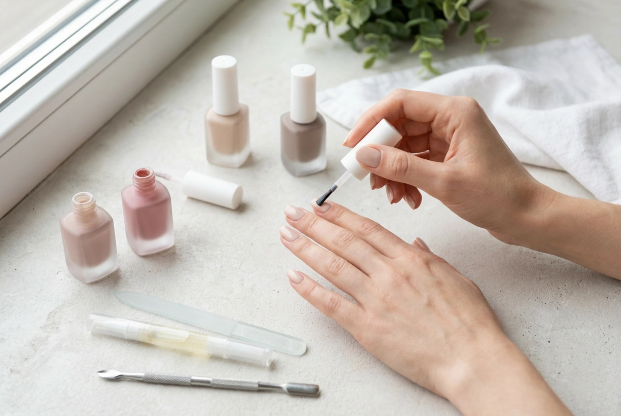 Manicure sem UV: kit de unhas sem lâmpada e passo a passo