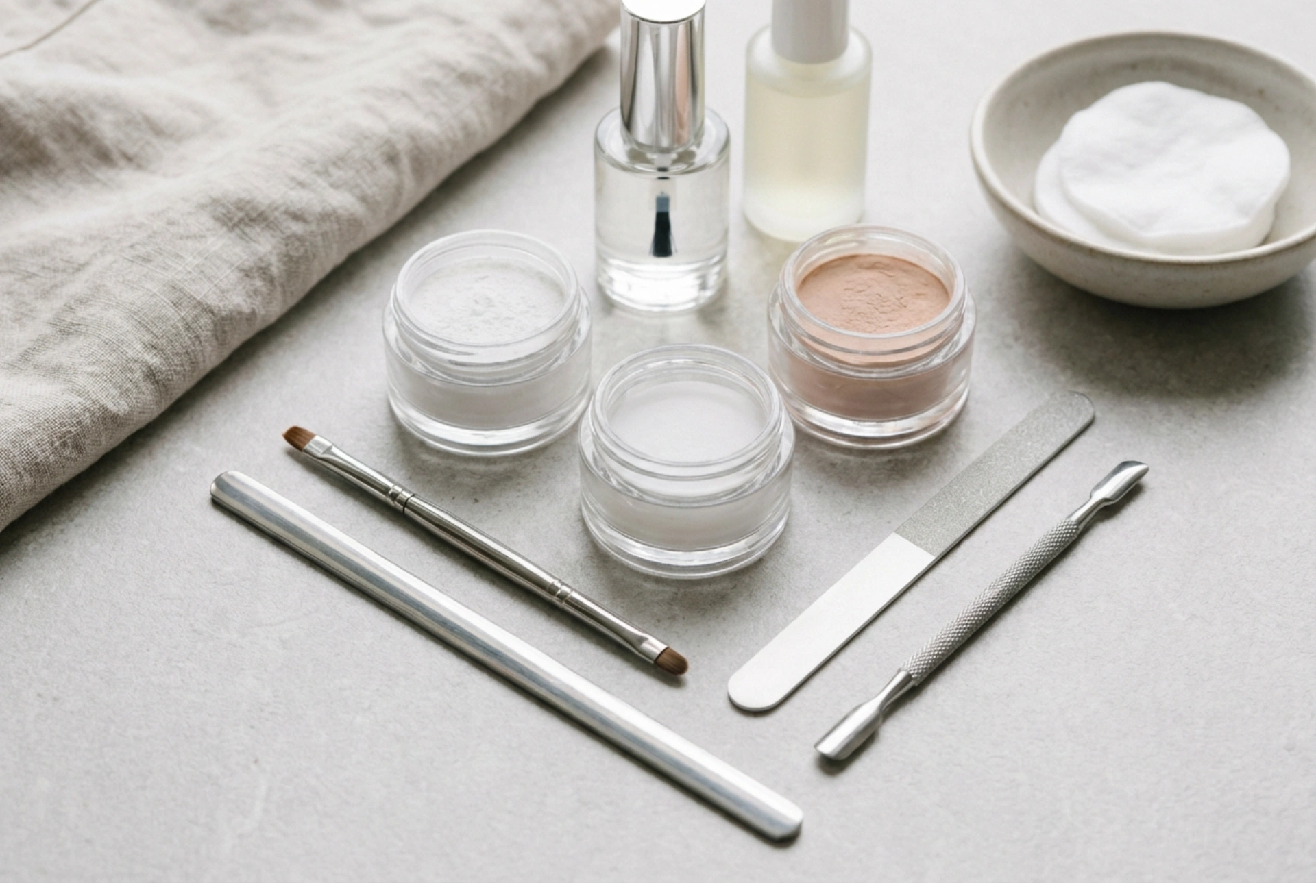 Kit de unhas de titânio: conteúdo e técnica de aplicação passo a passo