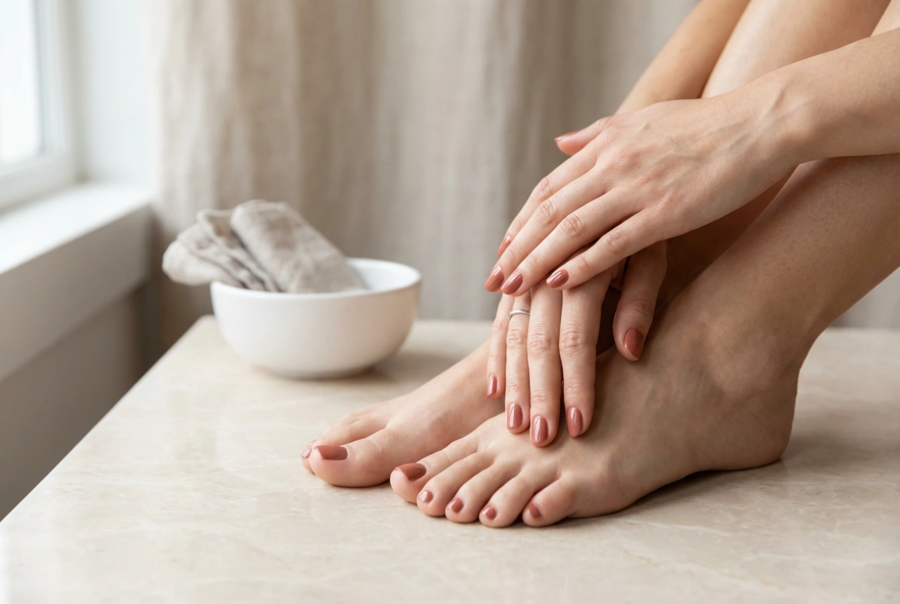 Manicure e pedicure em dupla: como combinar cores e planejar a ordem dos tratamentos