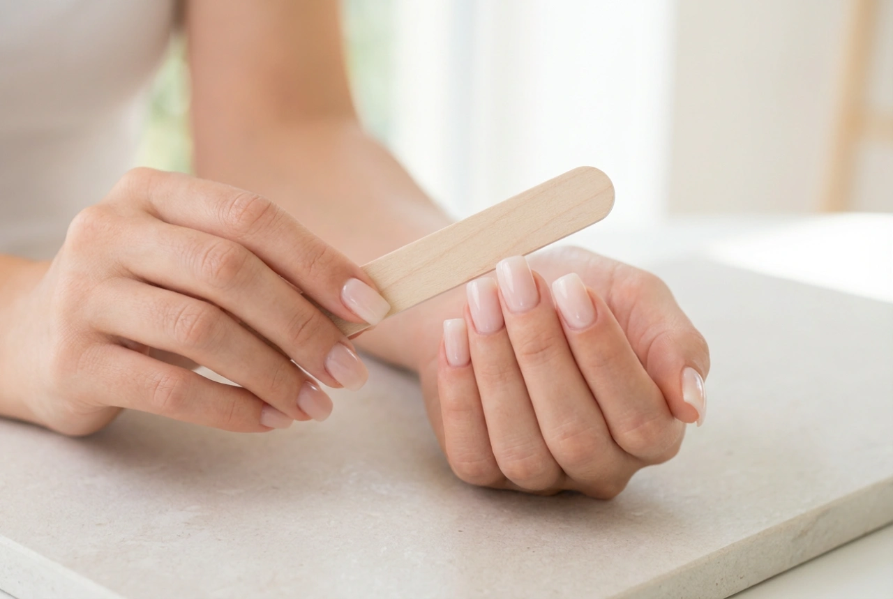Unhas híbridas quadradas: como lixar corretamente e proteger as laterais