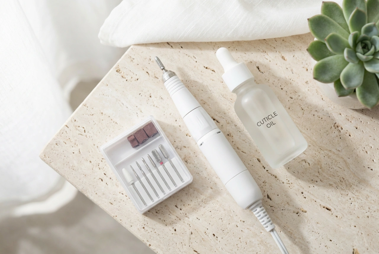 Trabalhando com uma lixa elétrica de unhas em casa: noções básicas, brocas e cuidados