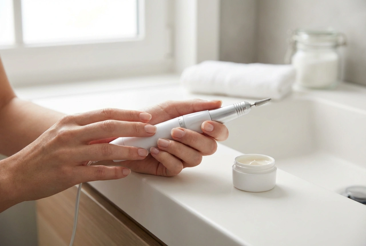 Primeiro micromotor para unhas para iniciantes: configurações, como segurar e aprendizado